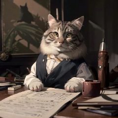 Канал Дневник кота нотариуса в мессенджере MAX — 1 523 подписчика
