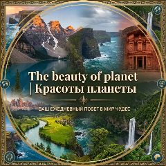 Канал The beauty of planet | Красоты планеты в мессенджере MAX — 10 подписчиков