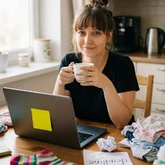 Канал Мама, кофе и дедлайны ☕ | Блог | Материнство | Юмор в мессенджере MAX — 882 подписчика