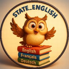 Канал State English в мессенджере MAX — 8 749 подписчиков