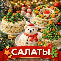 Канал САЛАТЫ, НА ПРАЗДНИК в мессенджере MAX — 993 подписчика