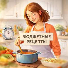 Канал Бюджетные рецепты в мессенджере MAX — 8 806 подписчиков