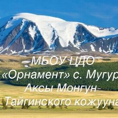 Канал МБОУ ЦДО «Орнамент» с.Мугур-Аксы в мессенджере MAX — 23 подписчика