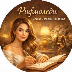Канал Рифмоледи - стихи и песни на заказ в мессенджере MAX — 457 подписчиков