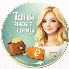 Канал Таня знает цену в мессенджере MAX — 293 подписчика
