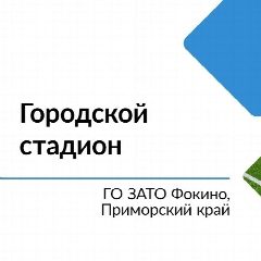 Канал Городской стадион ЗАТО Фокино в мессенджере MAX — 14 подписчиков
