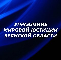 Канал Управление мировой юстиции Брянской области в мессенджере MAX — 192 подписчика