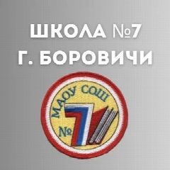 Канал МАОУ СОШ №7 г. Боровичи в мессенджере MAX — 843 подписчика