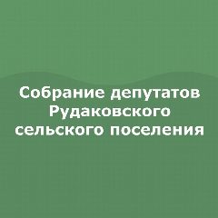 Канал Собрание депутатов Рудаковского сельского поселения в мессенджере MAX — 10 подписчиков