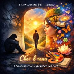 Канал Свет в Тени: психология без границ в мессенджере MAX — 1 050 подписчиков