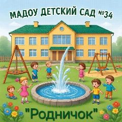Канал МАДОУ детский сад № 34 "Родничок" в мессенджере MAX — 211 подписчиков