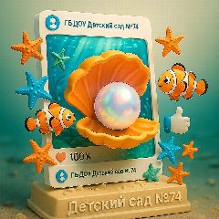 Канал ГБДОУ "Детский сад №74" в мессенджере MAX — 40 подписчиков