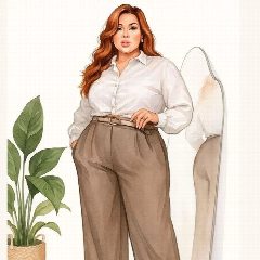 Канал Стиль Plus Size | Мода в мессенджере MAX — 2 633 подписчика