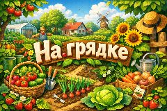 Канал На грядке | Сад, Огород, Заготовки, Дача в мессенджере MAX — 1 199 подписчиков