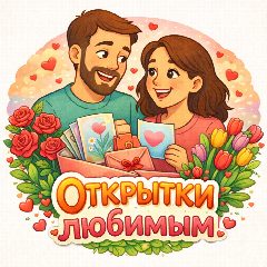 Канал Открытки любимым | Поздравления Видео открытки в мессенджере MAX — 2 946 подписчиков