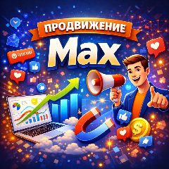 Канал Подписчики в Макс Max Раскрутка в мессенджере MAX — 1 687 подписчиков