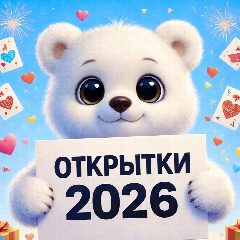 Канал ОТКРЫТКИ 2026 💌🎉 в мессенджере MAX — 6 152 подписчика