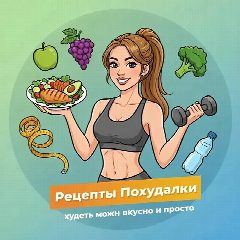 Канал Рецепты Похудалки в мессенджере MAX — 10 613 подписчиков