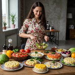 Канал Салаты 2025 в мессенджере MAX — 17 528 подписчиков