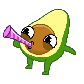 Стикер из набора Авокадо