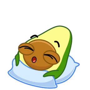 Стикер из набора Авокадо