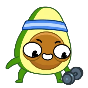 Стикер из набора Авокадо