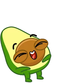 Стикер из набора Авокадо