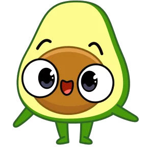 Стикер из набора Авокадо