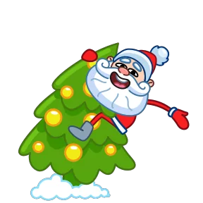 Стикер из набора Дед Мороз