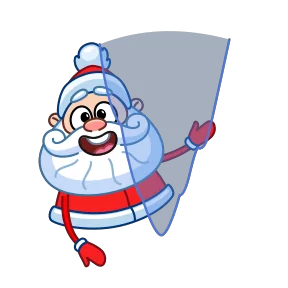 Стикер из набора Дед Мороз