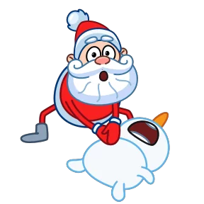 Стикер из набора Дед Мороз