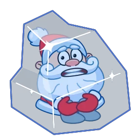 Стикер из набора Дед Мороз