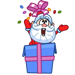 Стикер из набора Дед Мороз