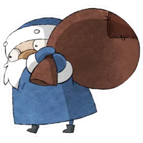 Стикер из набора Дедушка Мороз