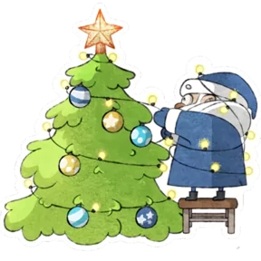 Стикер из набора Дедушка Мороз