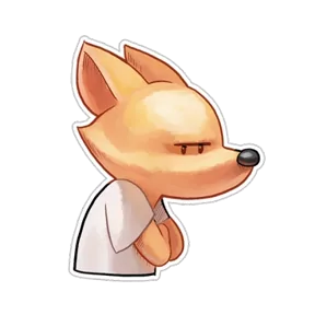 Стикер из набора Деловой пёс