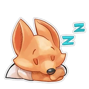 Стикер из набора Деловой пёс