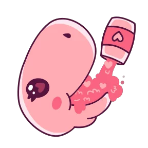 Стикер из набора Дино