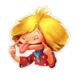 Стикер из набора Домовой