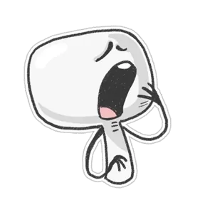 Стикер из набора Дудл