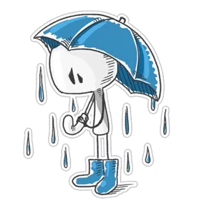 Стикер из набора Дудл