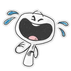 Стикер из набора Дудл