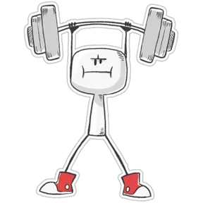 Стикер из набора Дудл