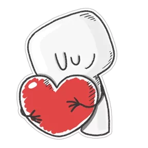 Стикер из набора Дудл