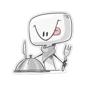 Стикер из набора Дудл