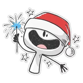 Стикер из набора Дудл