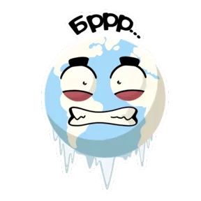 Стикер из набора Глобус