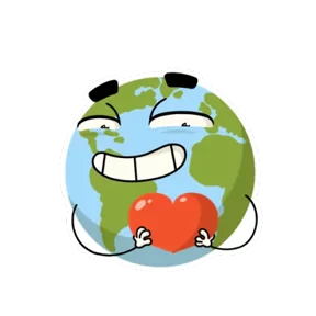 Стикер из набора Глобус