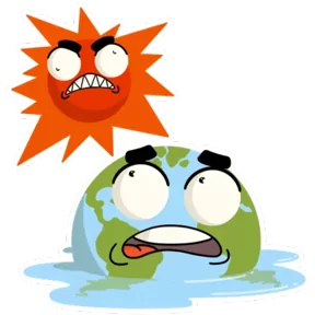 Стикер из набора Глобус