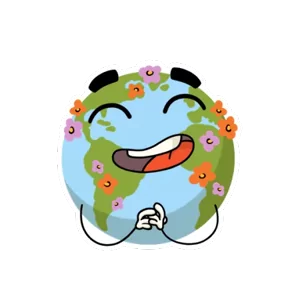 Стикер из набора Глобус